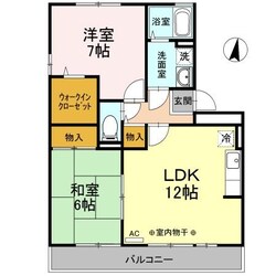 グレイス高埇の物件間取画像